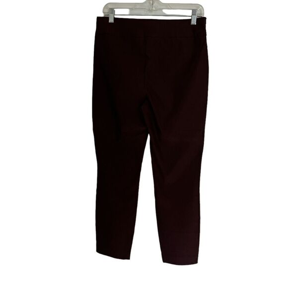 Premise Pull on Tummy Control Bengaline Burgandy Pants - Picture 1 of 6
